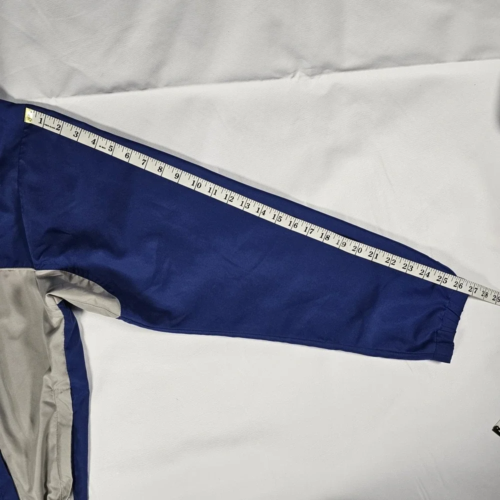 Vintage Indianapolis Colts NFL‎ Pullover Windbreaker Jacket Mens XL Blue